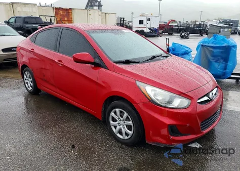 2013 Hyundai Accent Gls z USA, uszkodzony, nr VIN KMHC74AE6DU460733